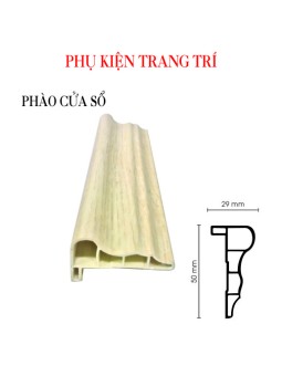 Phào cửa sổ giá rẻ 50 x 29